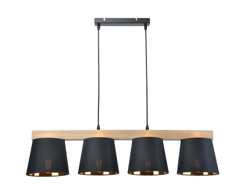 Hängelampe SULIAN 80x120cm schwarz
