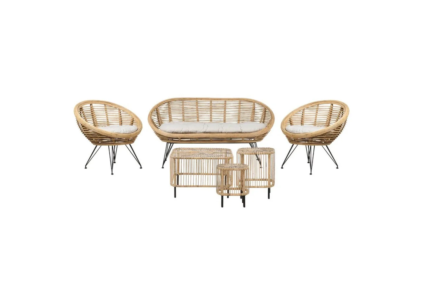 Loungegrupp med bord Maratea/Cesenatico 4-Sits - 4-Sits
