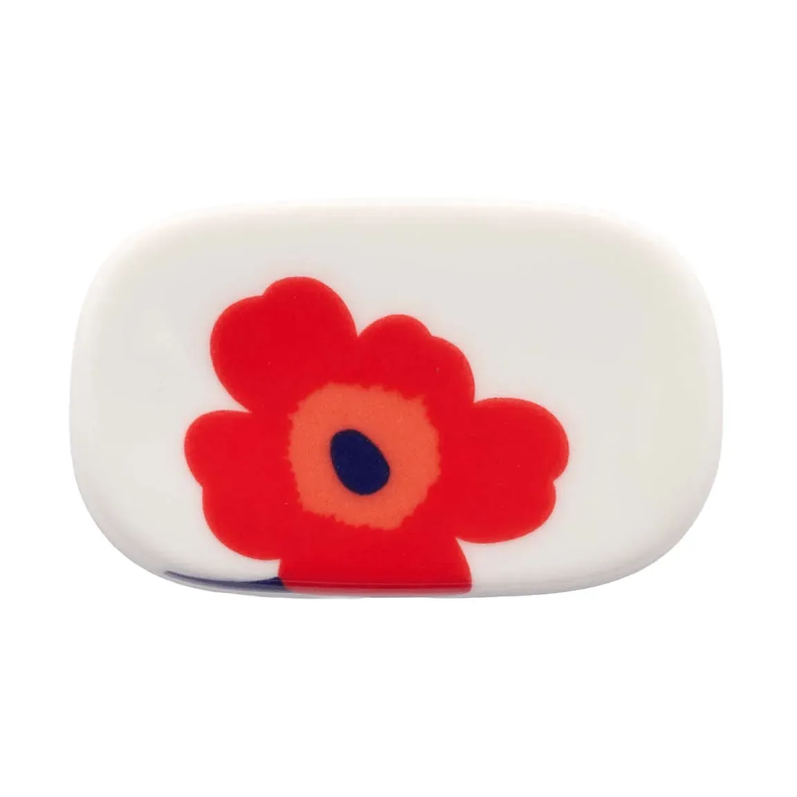 Marimekko Unikko Halter für Essstäbchen Weiß-Rot-Blau