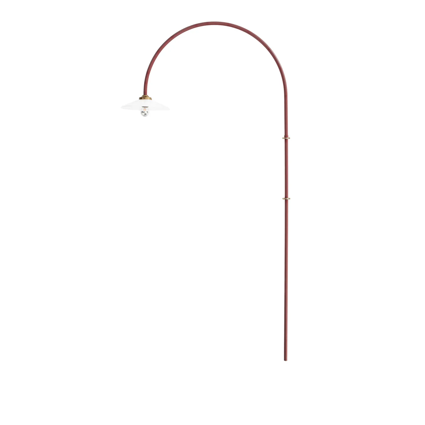 Valerie Objects - Hanging lamp N°2 menie red - Vägglampor - Muller Van Severen - Röd - Metall