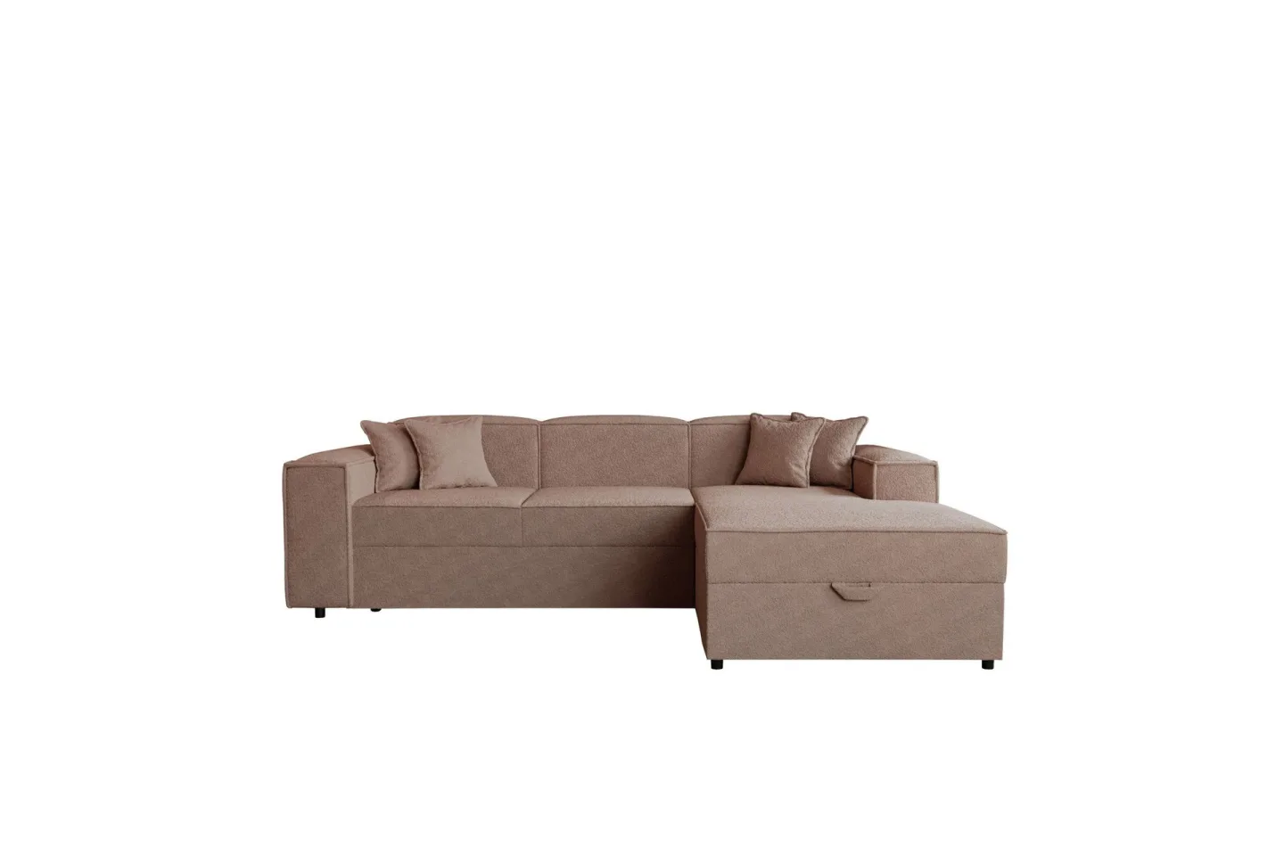 Bizantine Bäddsoffa m. Divan 3-sits - Rosa