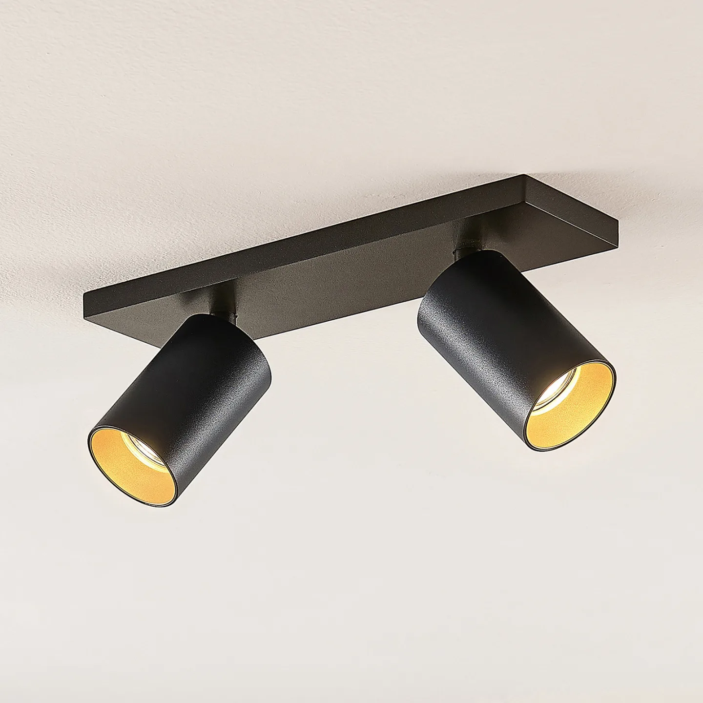 Brinja 2 taklampa svart - Arcchio - Hall - Modern - Aluminium - Med flera ljuskällor