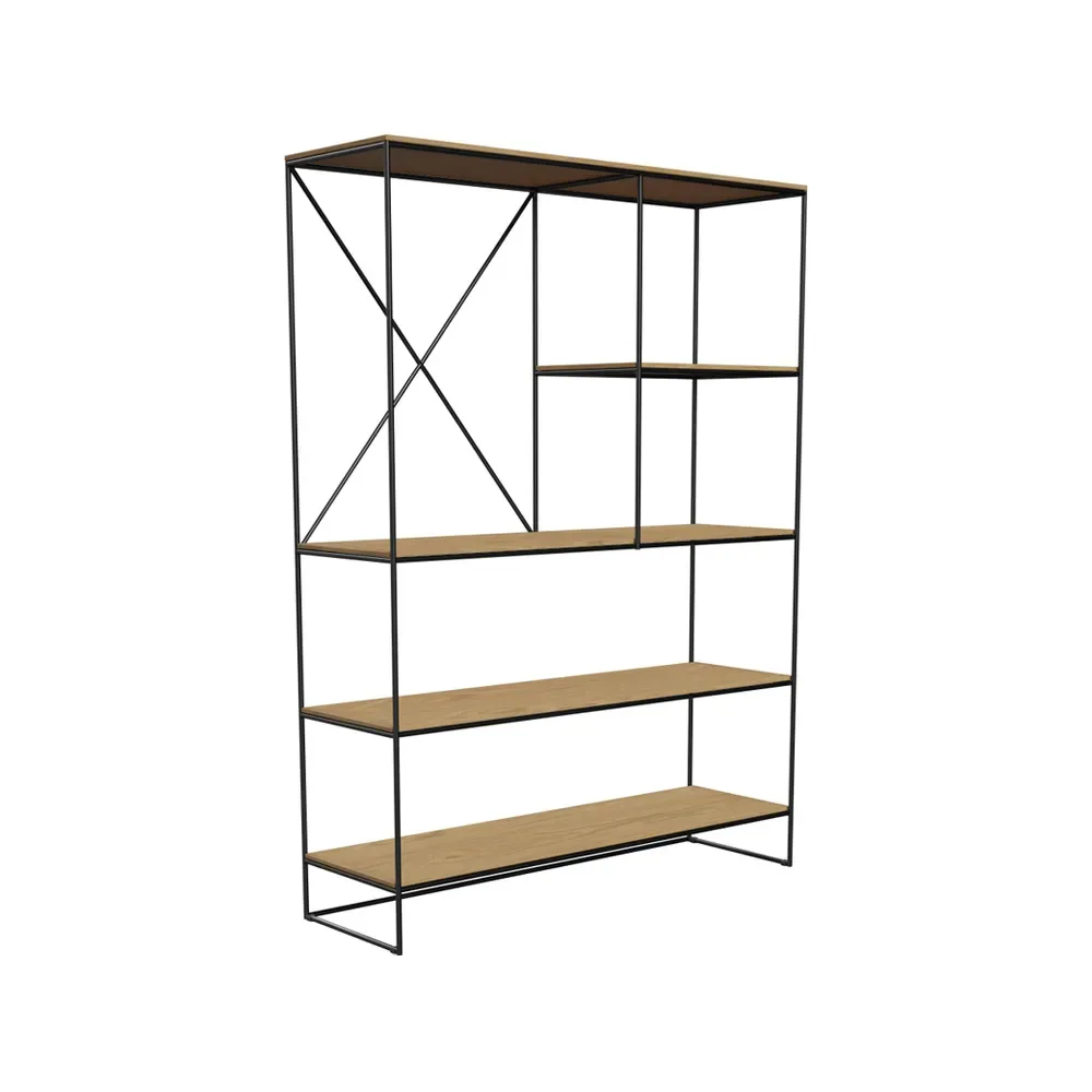 Fritz Hansen Planner MC520 hylla Ekfanér-svart 5 hyllor