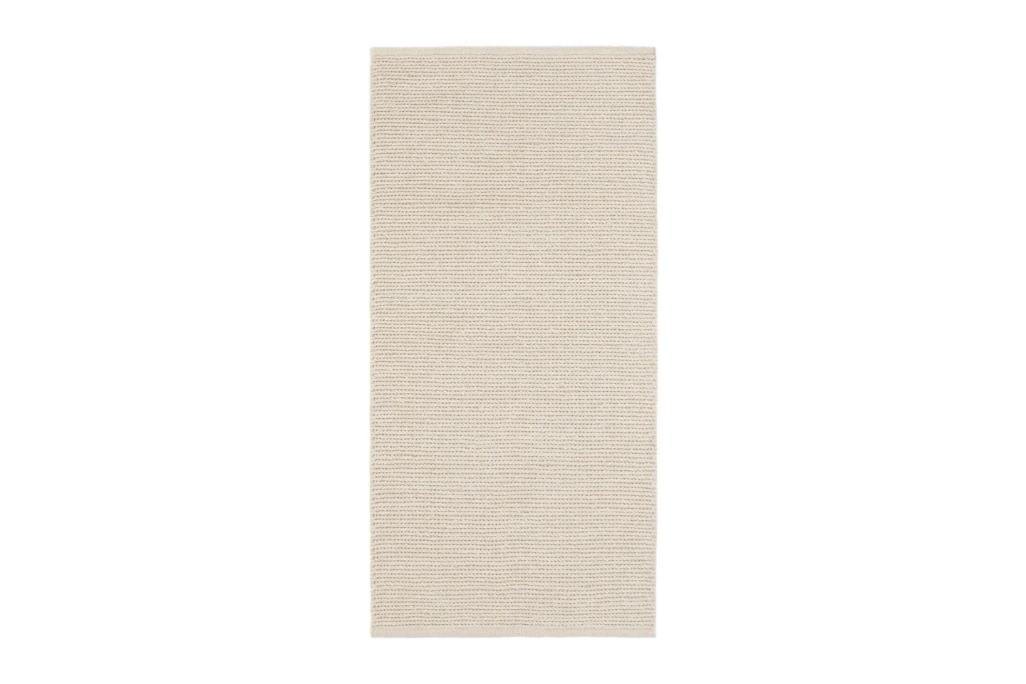Dalarö Ullmatta 75x150 cm - Vit
