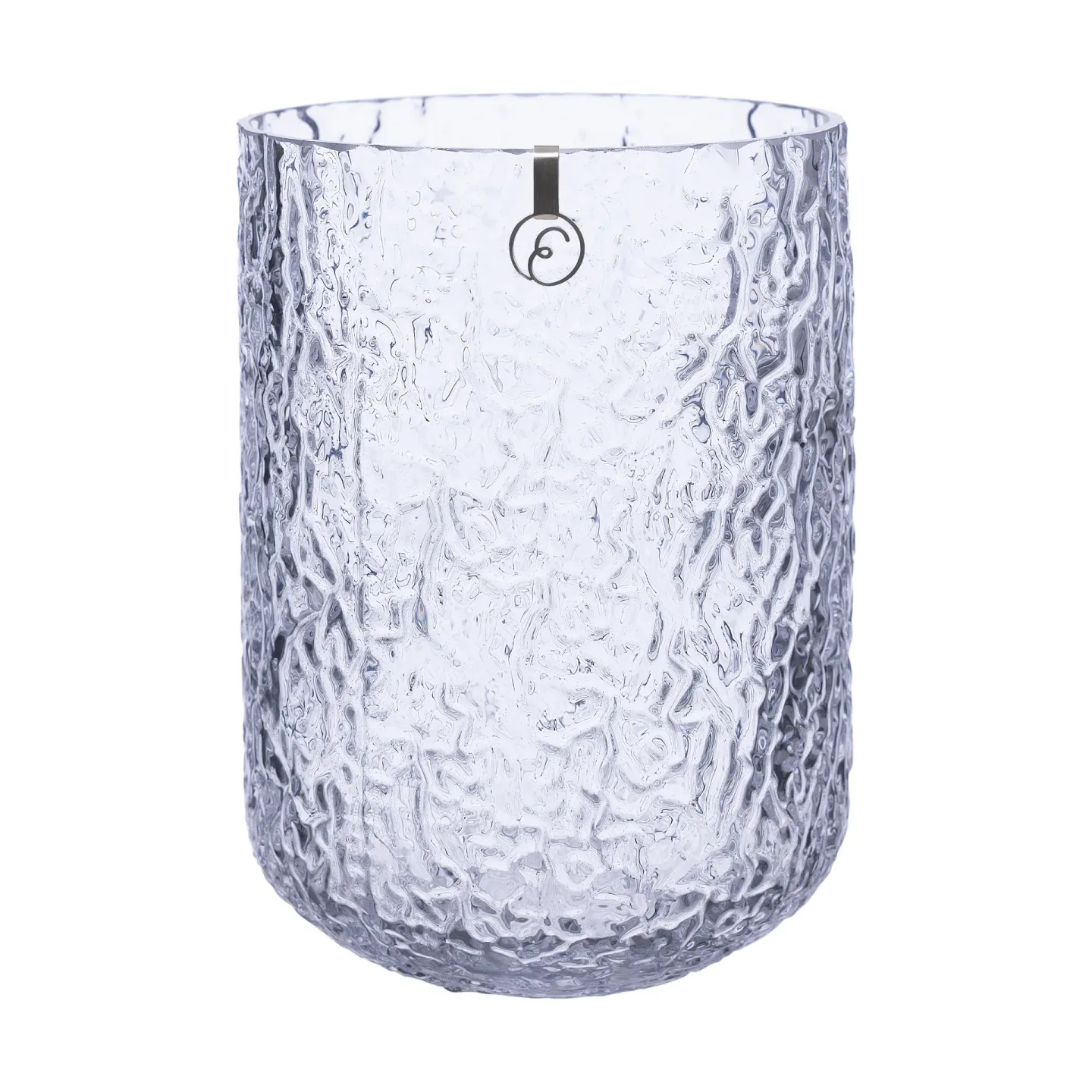 ERNST Ernst Vase gemustert 18 cm Klar