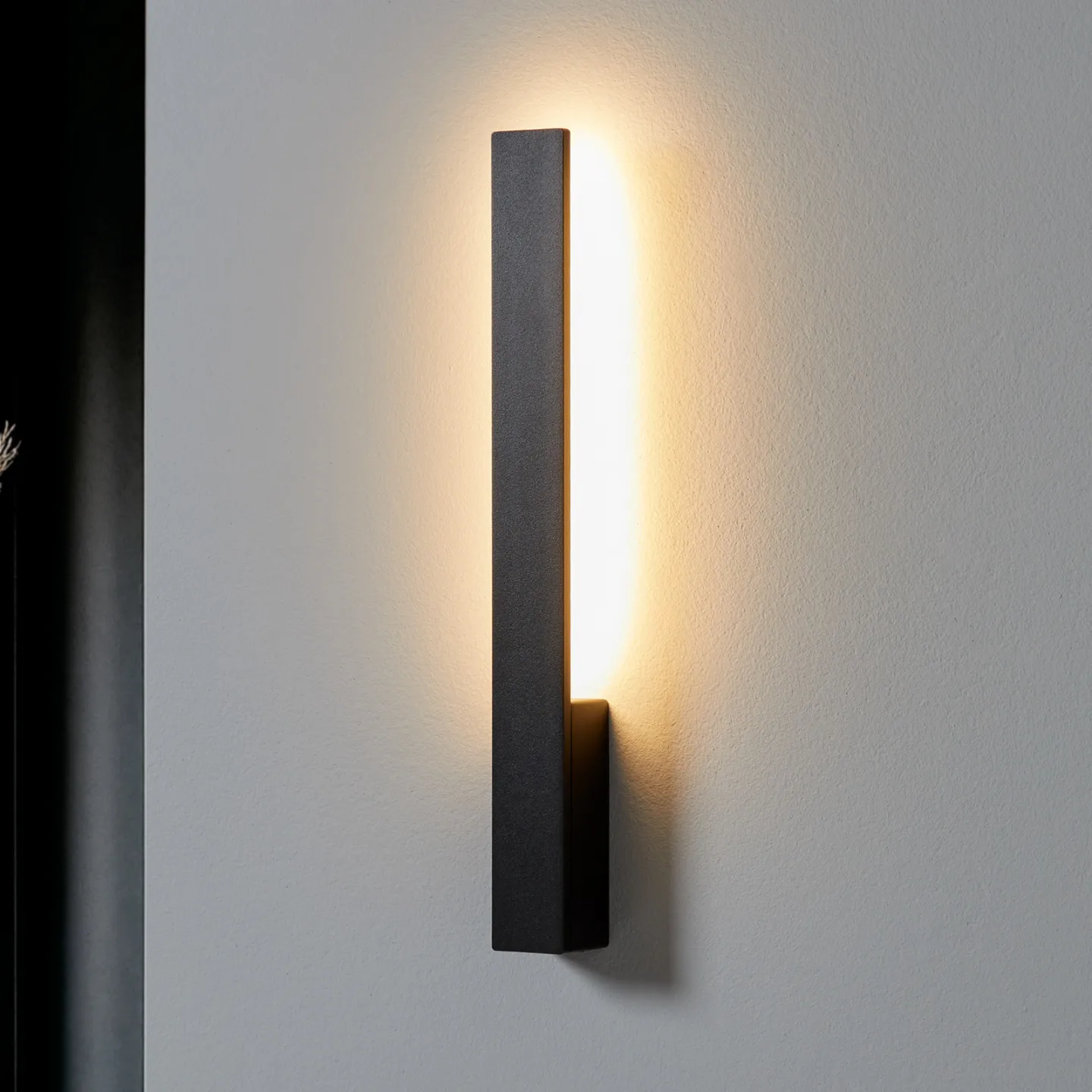 Ivano Wandleuchte Black - Arcchio - Flurbereich - Modern - Aluminium - Eckig