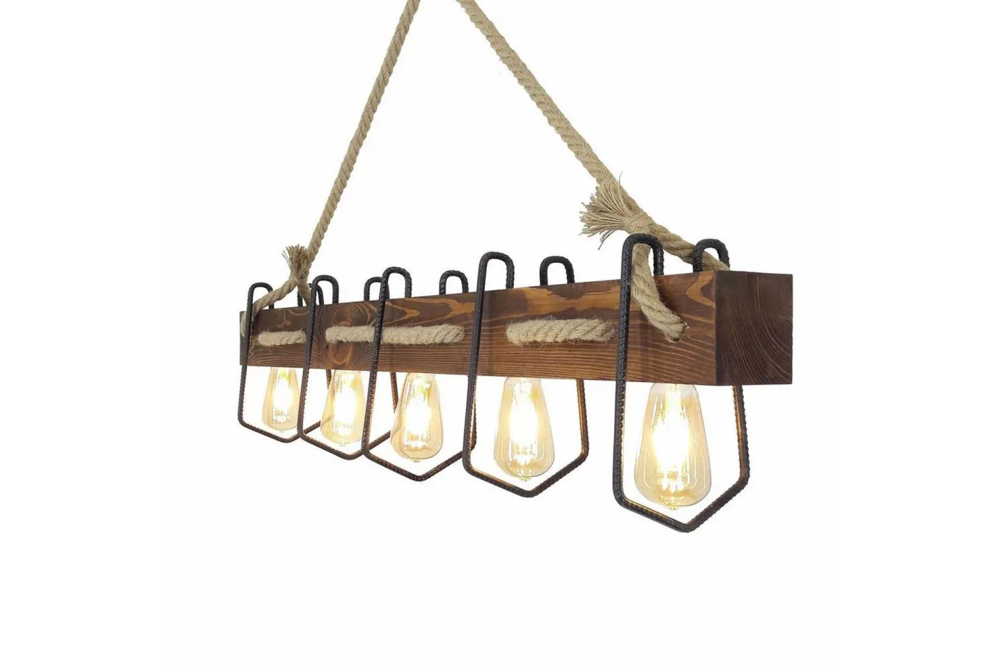 All Design Taklampa - Valnöt