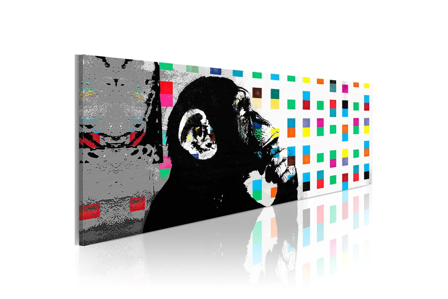 Tavla Banksy: The Thinker Monkey 135x45 -
