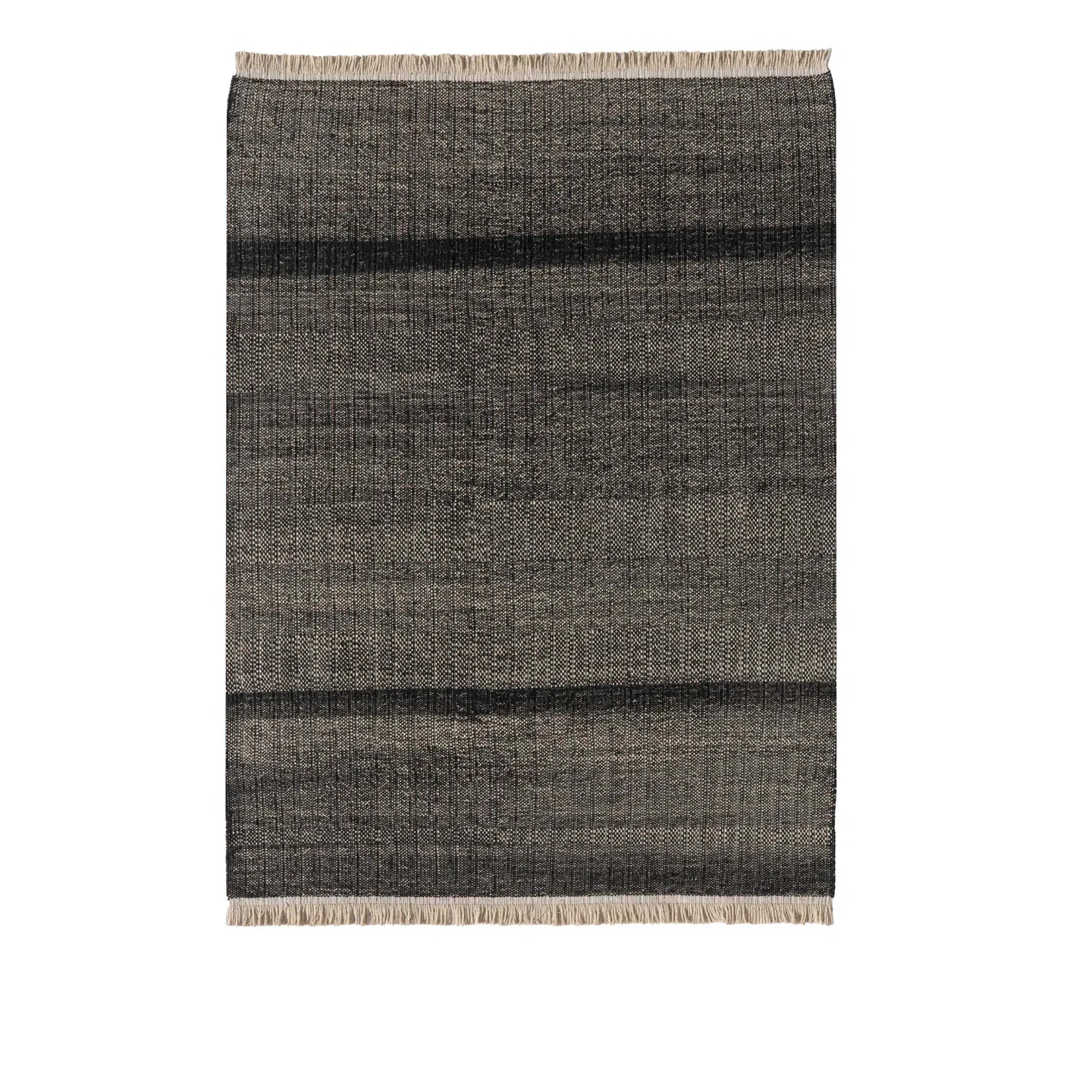 Nanimarquina - Tres Outdoor Texture Black Rug 170x240 cm - Utomhusmattor - Elisa Padrón,Nani Marquina - Flerfärgad