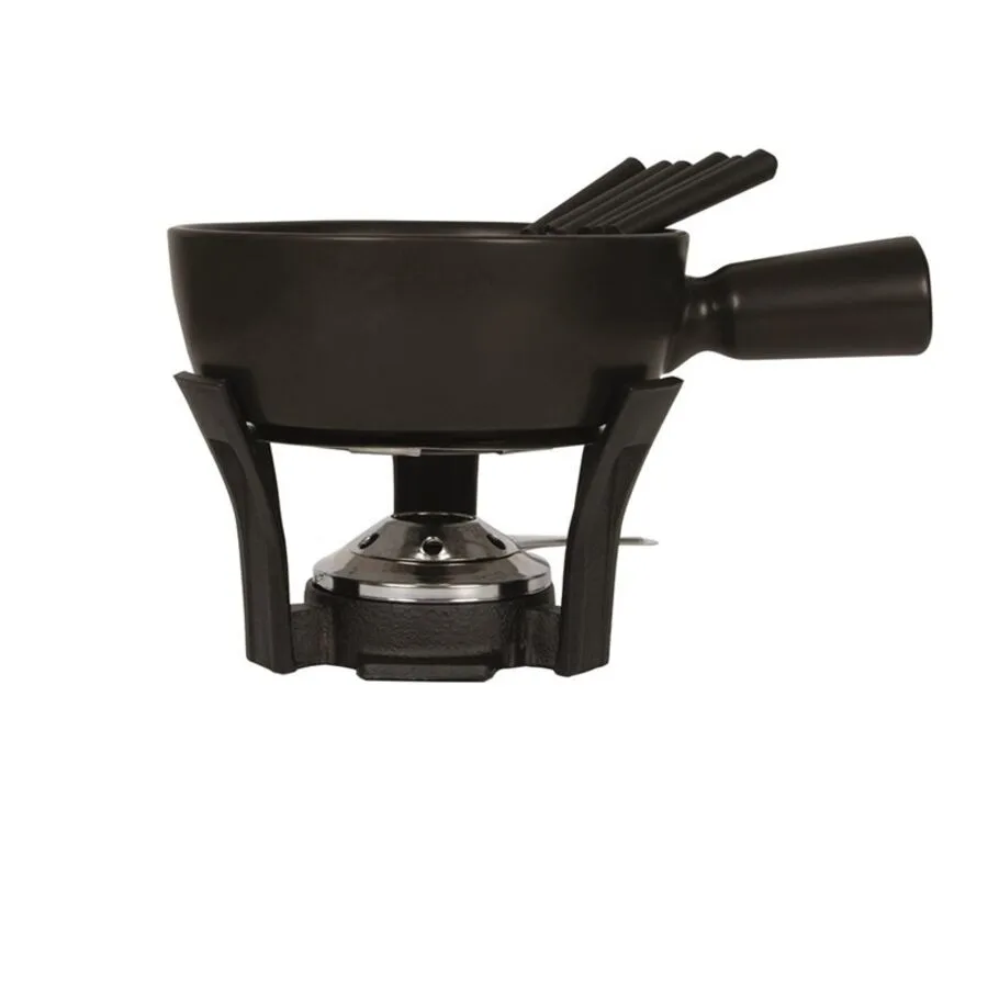 Diverse Fondue-Set Boska Schwarz Gusseisen/Steingut 2.2 l
