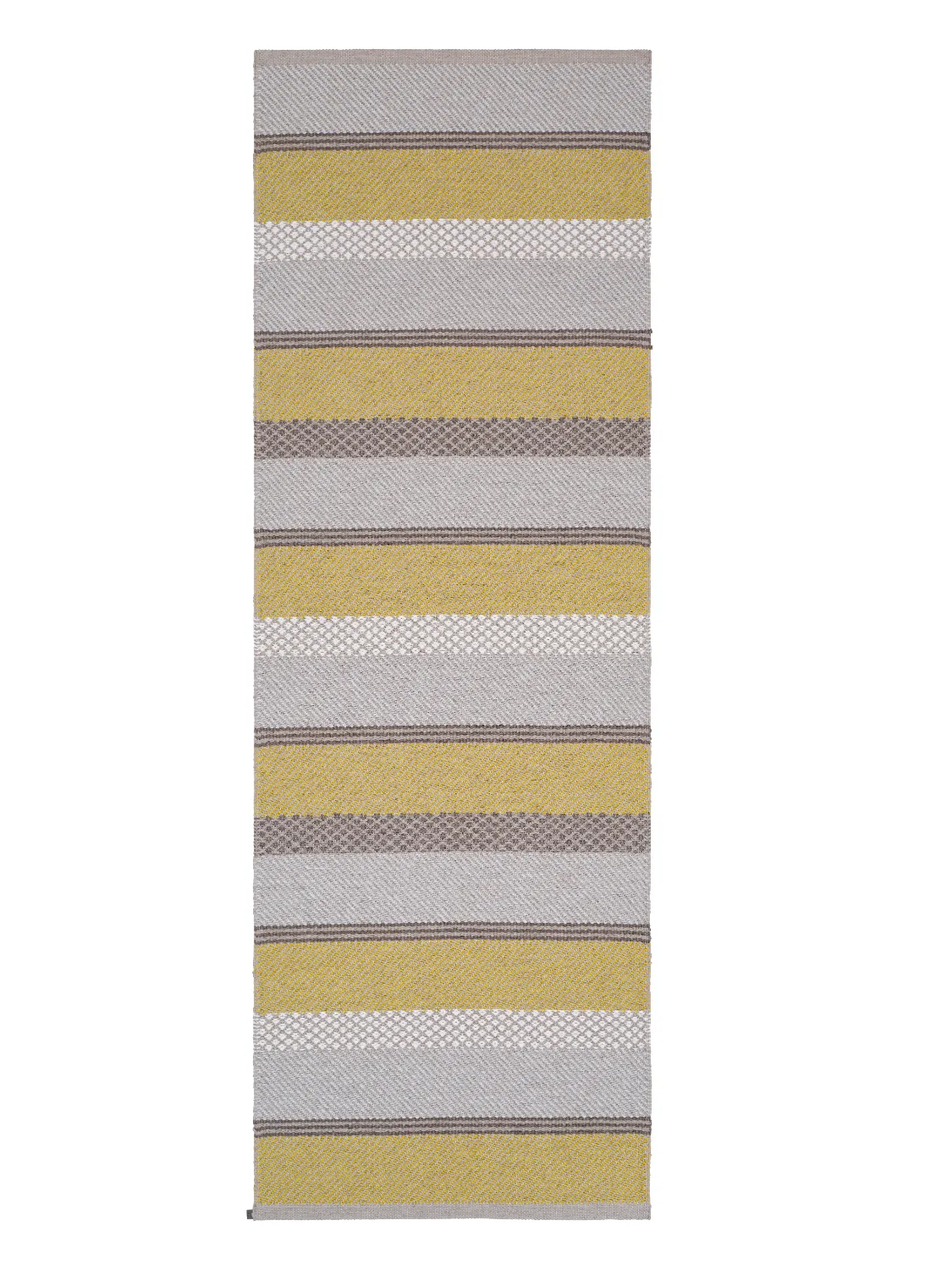 Plastmatter - Horredsmattan Mason (gul) (Størrelse: 70 x 350 cm)