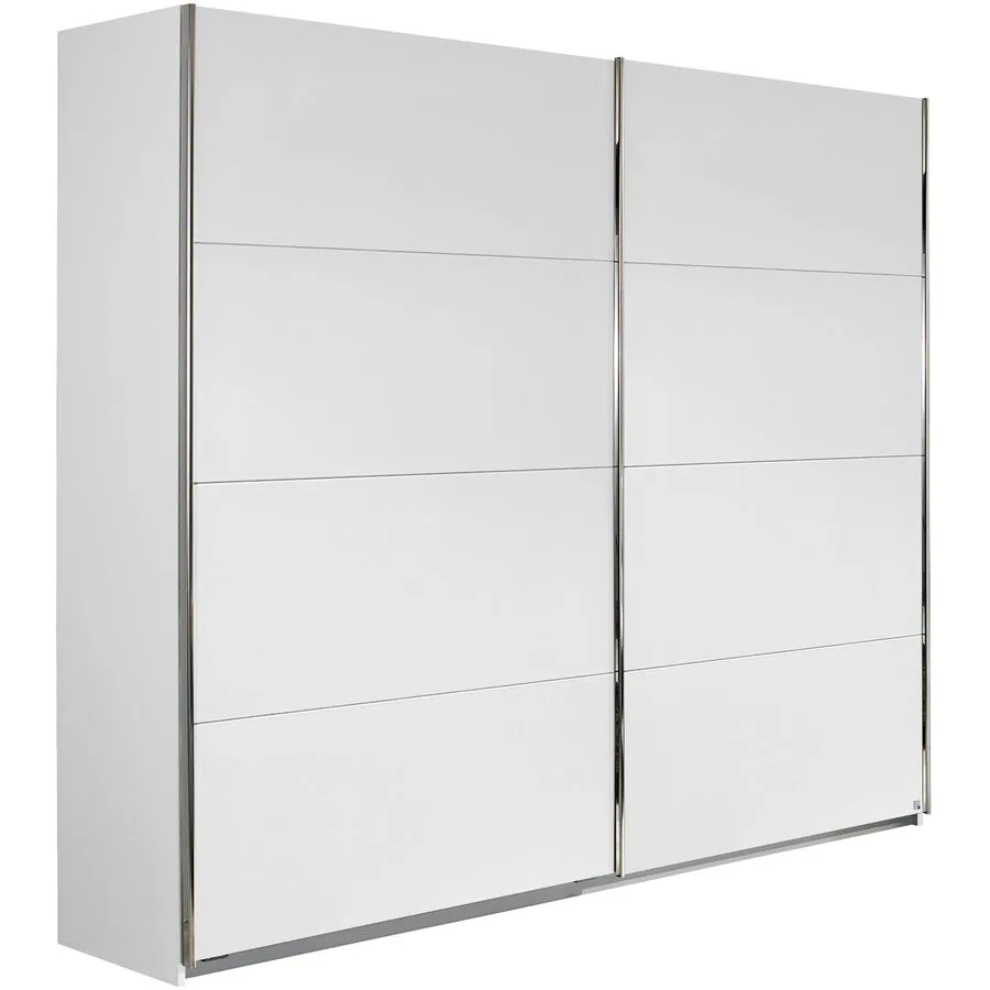 Kleiderschrank Molina weiss Holzwerkstoff B 226 cm