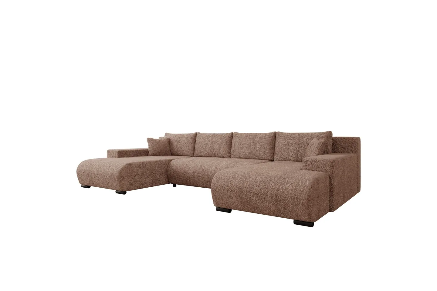 Krysen Bäddsoffa Dubbeldivan 4-sits - Rosa