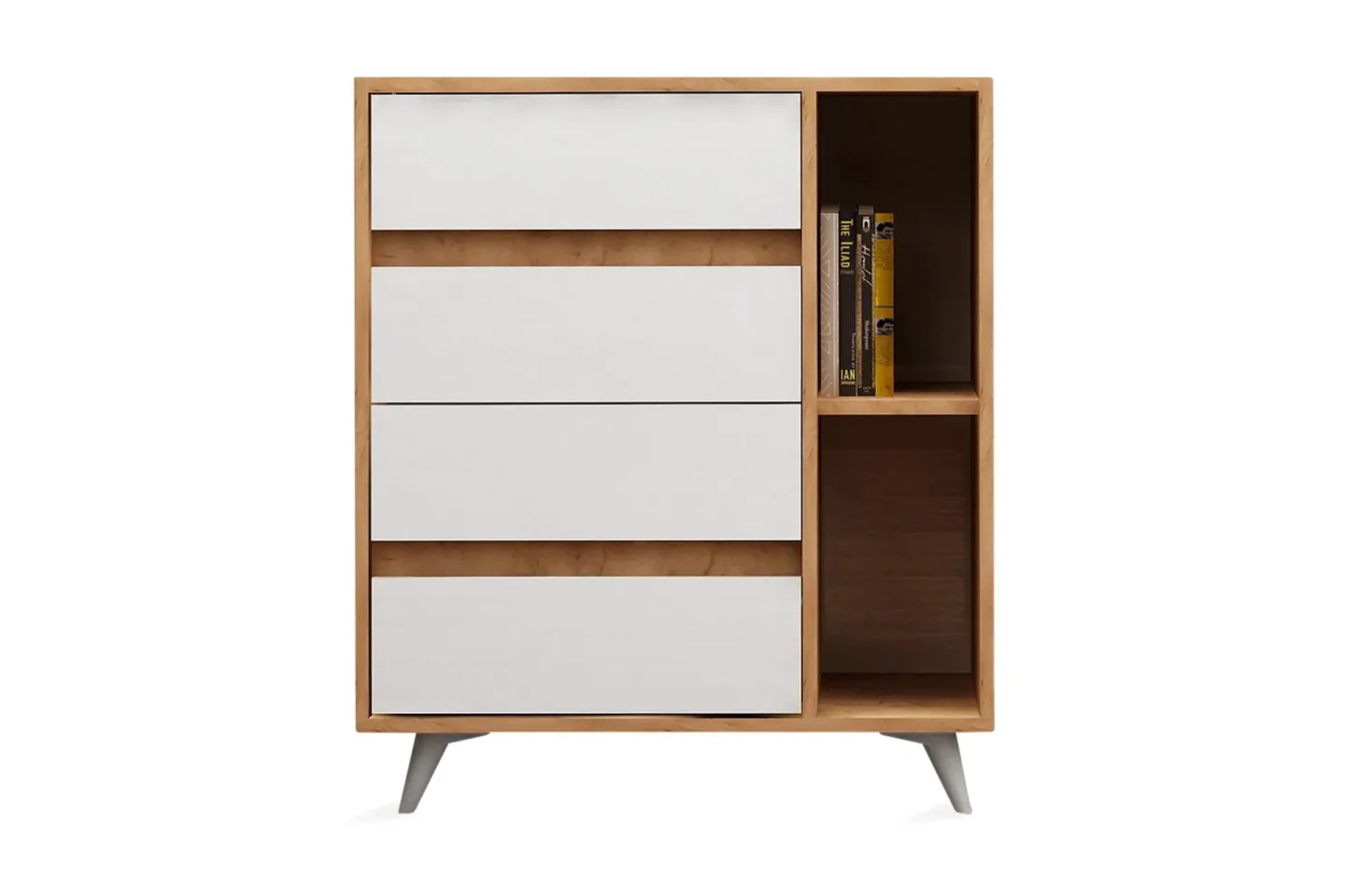 Mod Design Förvaringsskåp - Trä/Vit