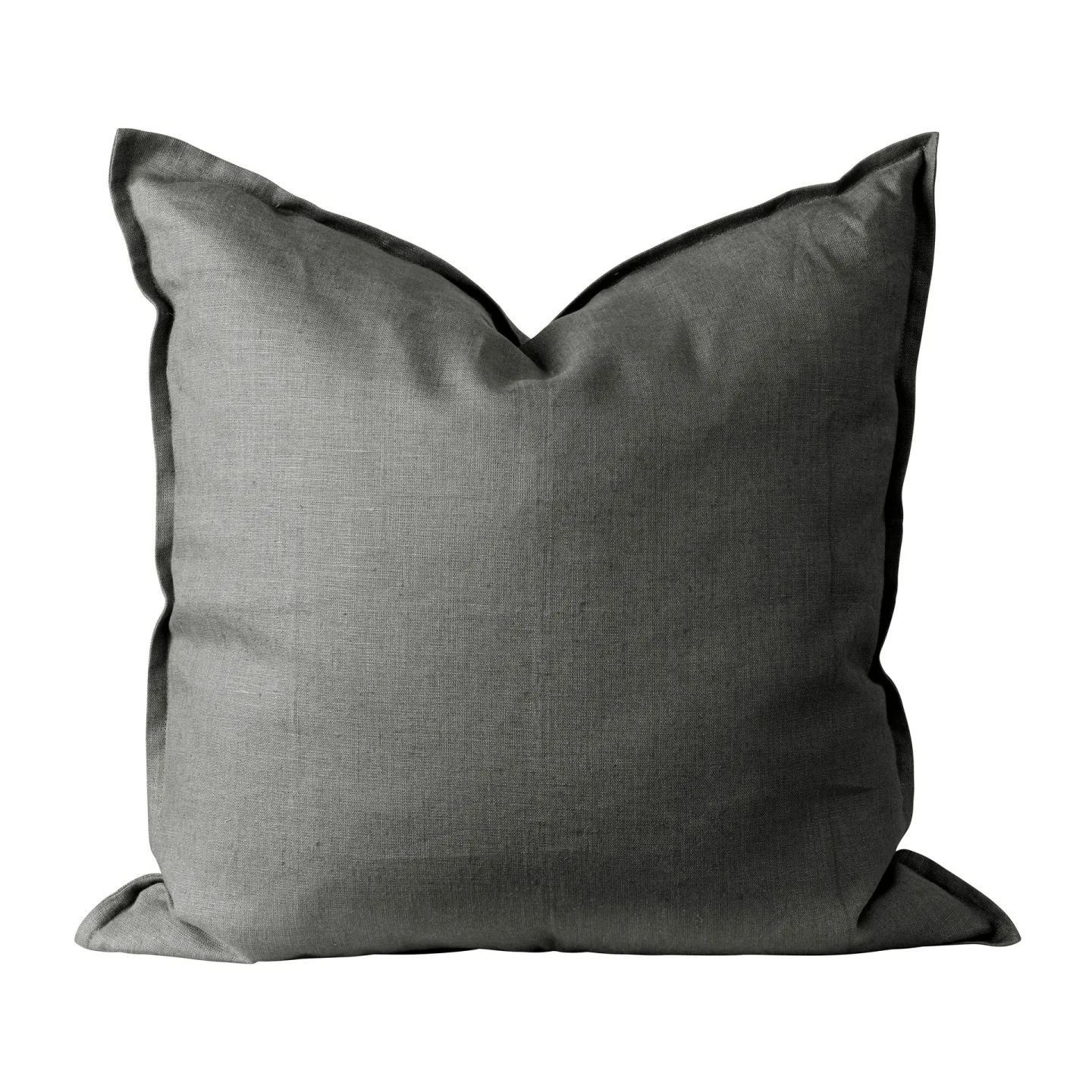 Scandi Living Calm Kissenbezug Leinen 50 x 50cm Charcoal