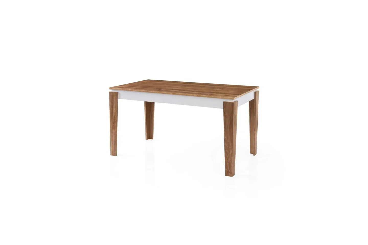 Azoula Matbord 140 cm Rektangulär - Valnöt/Vit