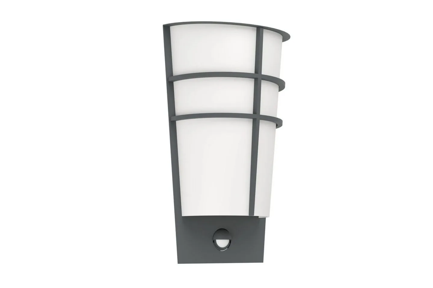 Vägglampa Utebelysning Eglo Breganzo 1 - Antracit/Vit