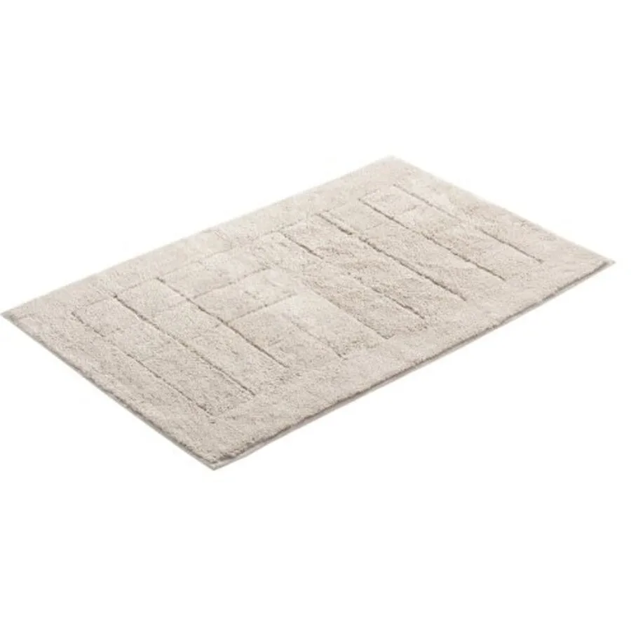 Vossen Badteppich Exclusive Urban grey Baumwolle 67 x 120 cm Rechteckig