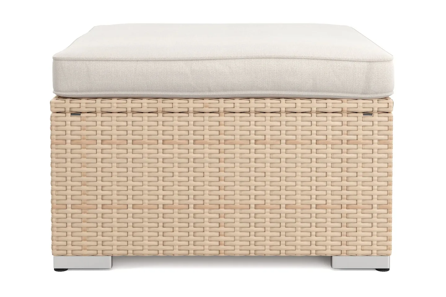 Wisconsin Divan Modul utomhus i konstrotting med vattenavisande dyna - Beige