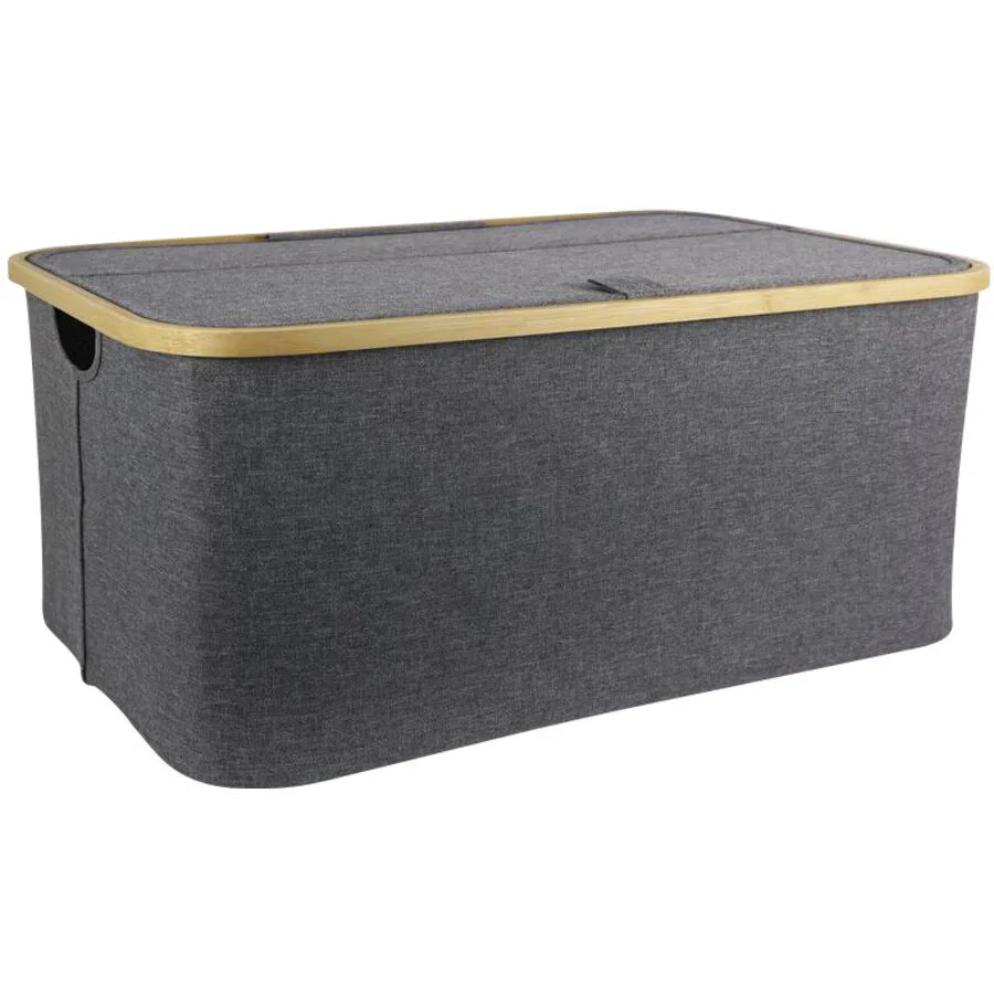 Korb Mona Grau Polyester 30 cm