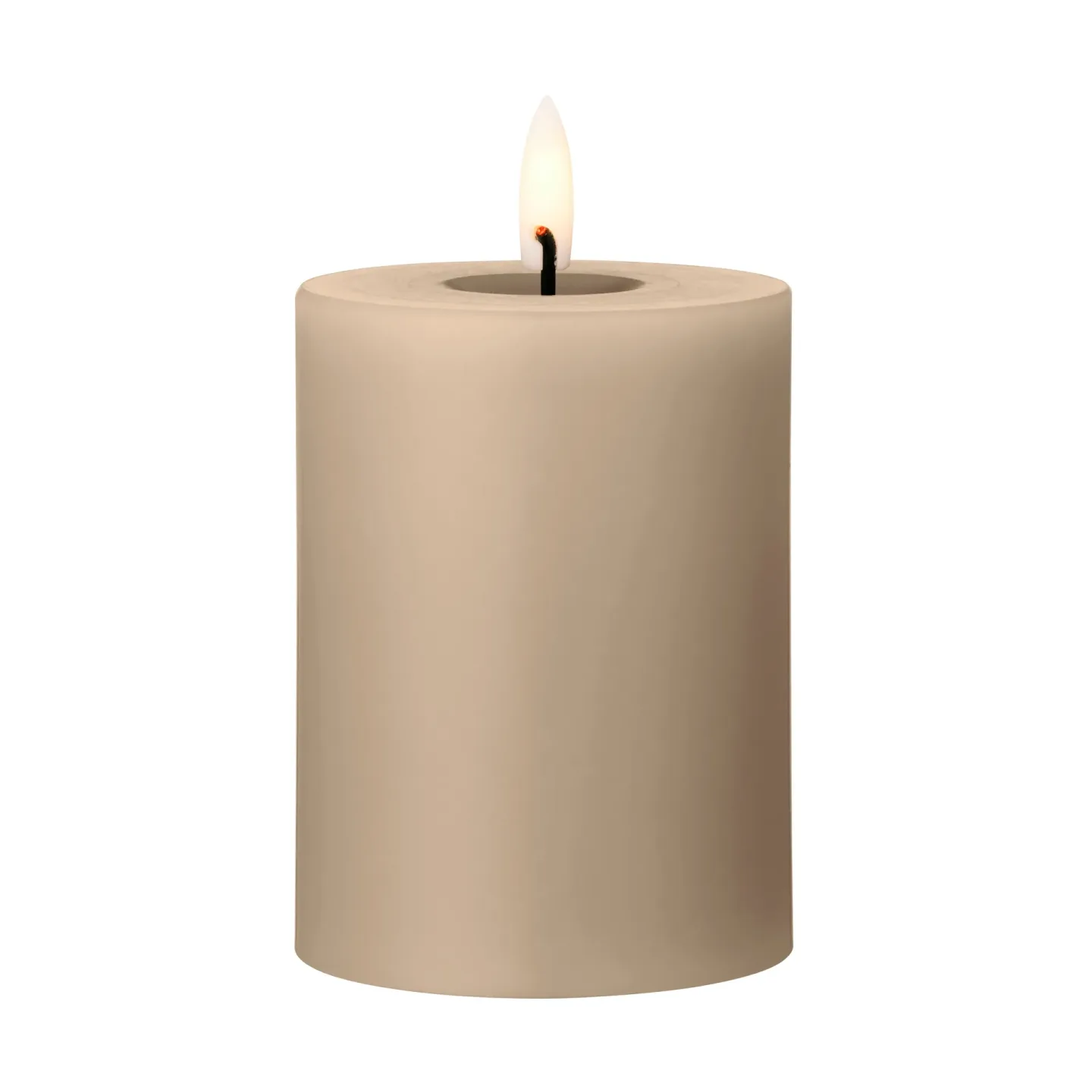 ester & erik ester & erik Blockkerze LED 18 Nougat Note, 10cm