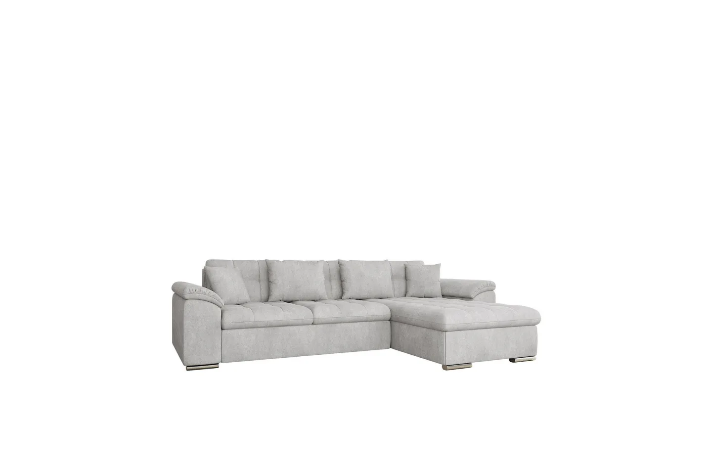 Camior Bäddsoffa med Divan 3-sits - Grå
