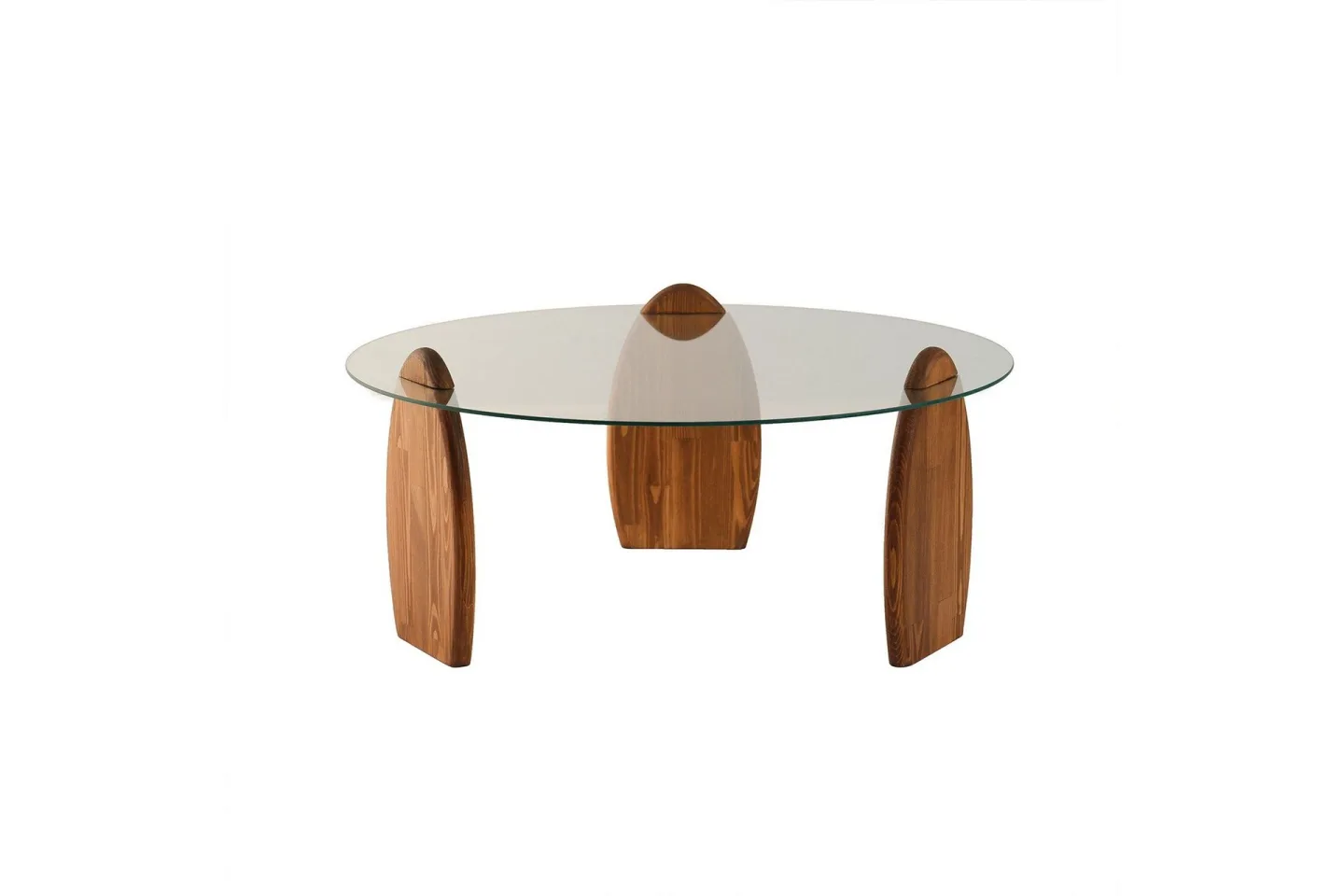 Guinn Soffbord 90 cm - Brun/Transparent