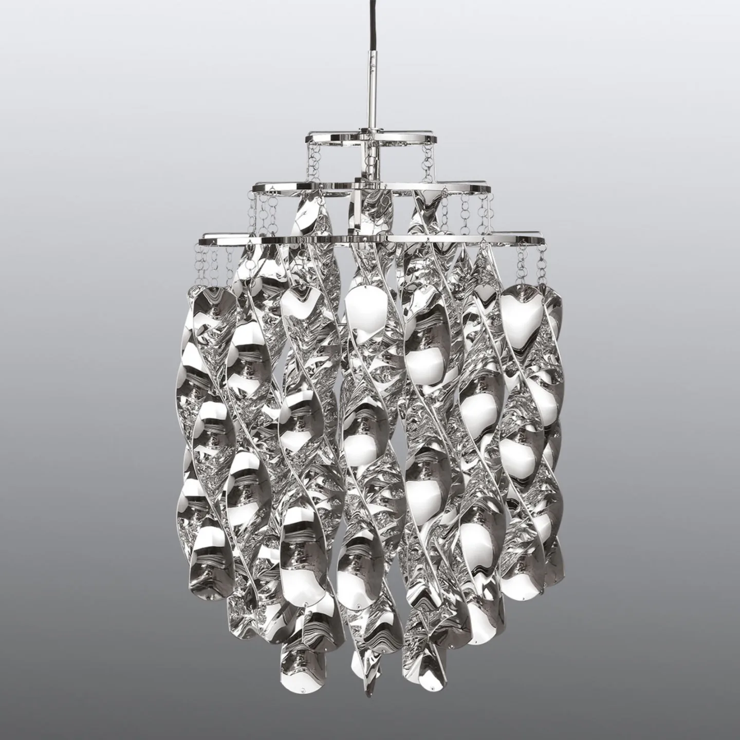 Verpan - Spiral Mini Pendant Silver - Pendellampor - Verner Panton - Silver