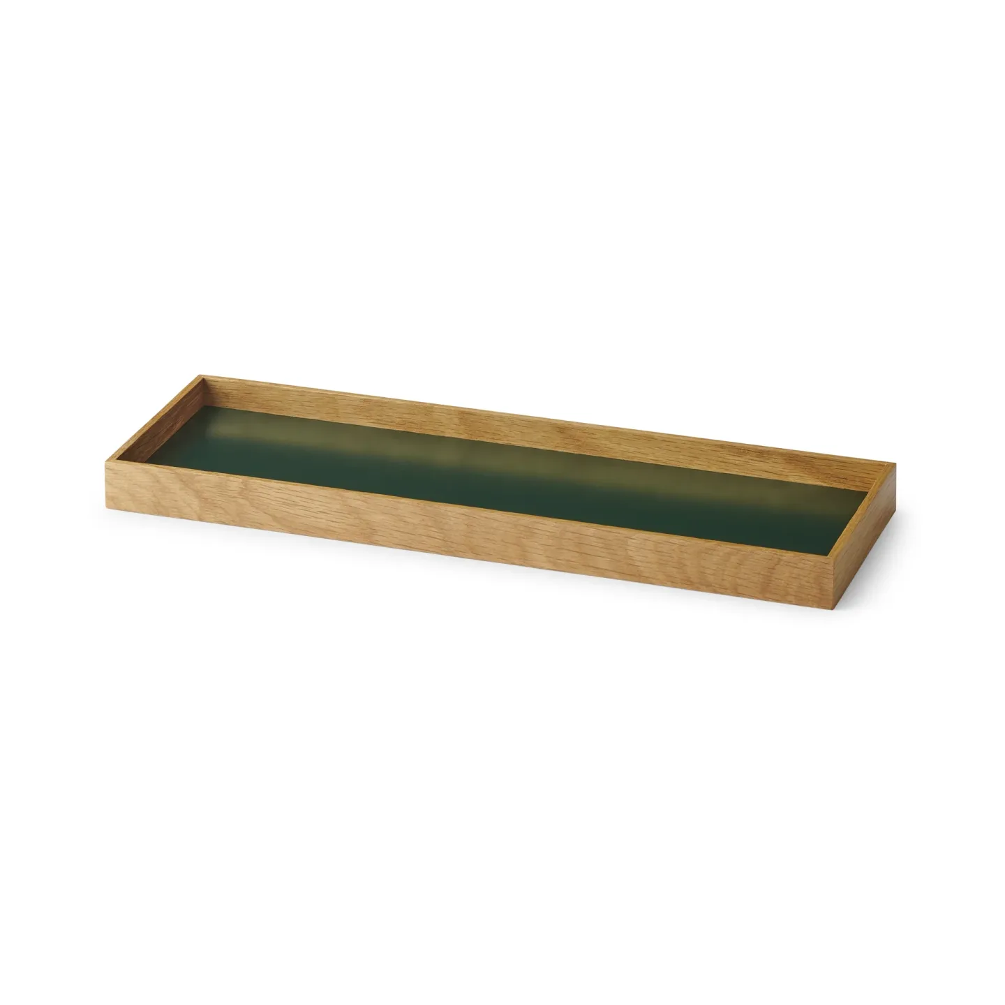 Gejst Frame bricka small 11x32,4 cm Ek-grön