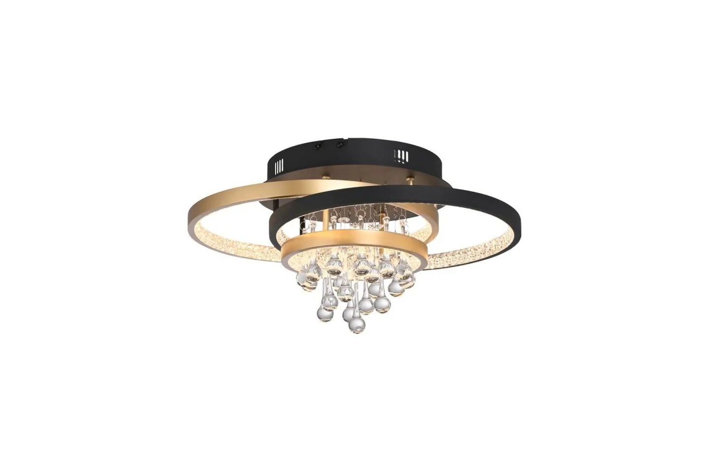 Rotazo Paul Neuhaus Taklampa - Black||Brass