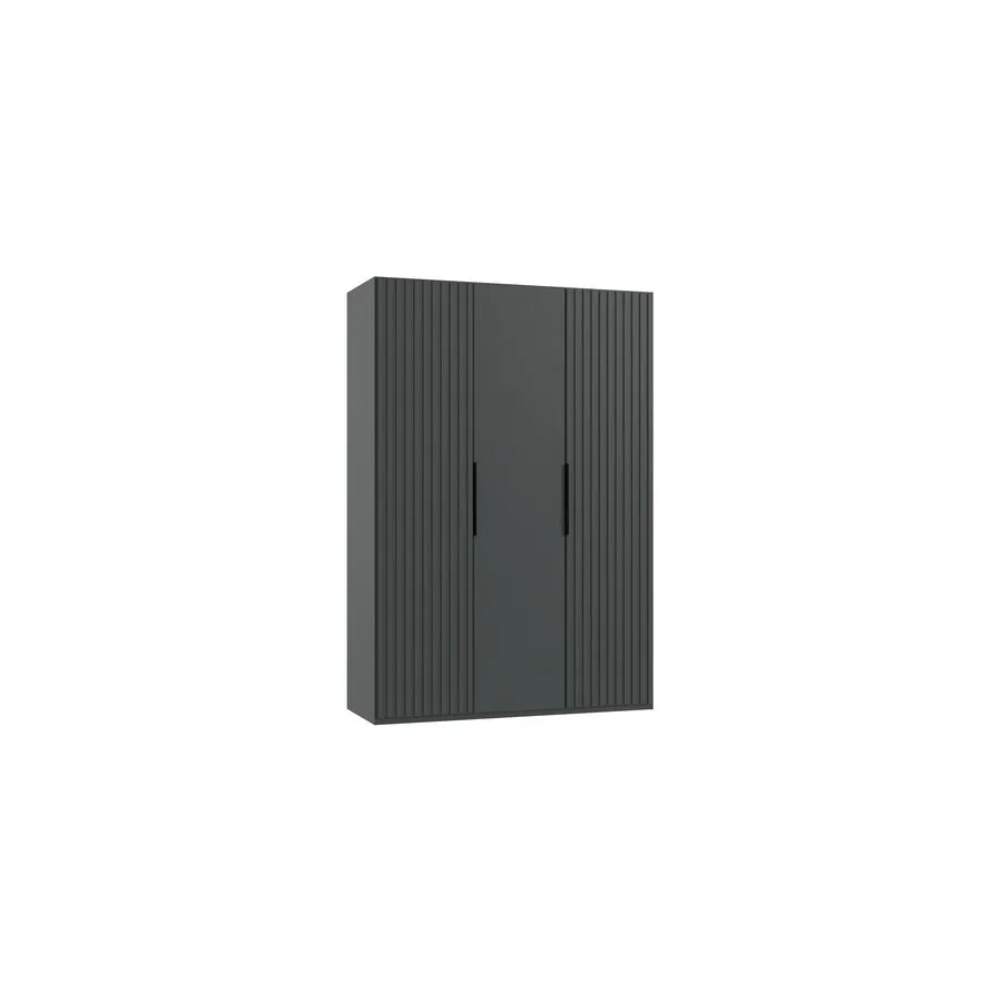 Kleiderschrank Asin graphite Holzwerkstoff B 150 cm