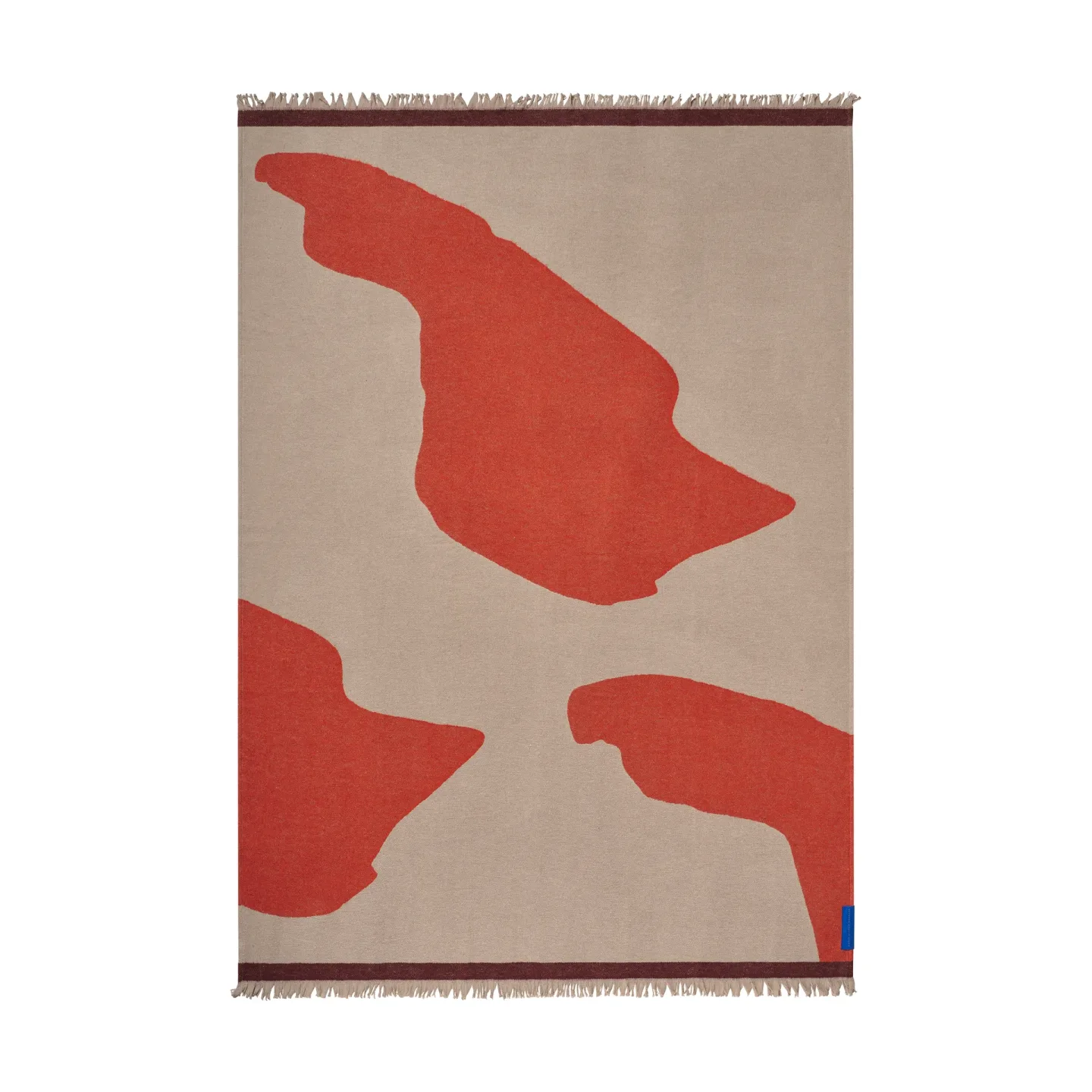 Mette Ditmer Studio Plaid Orange, 130x175 cm
