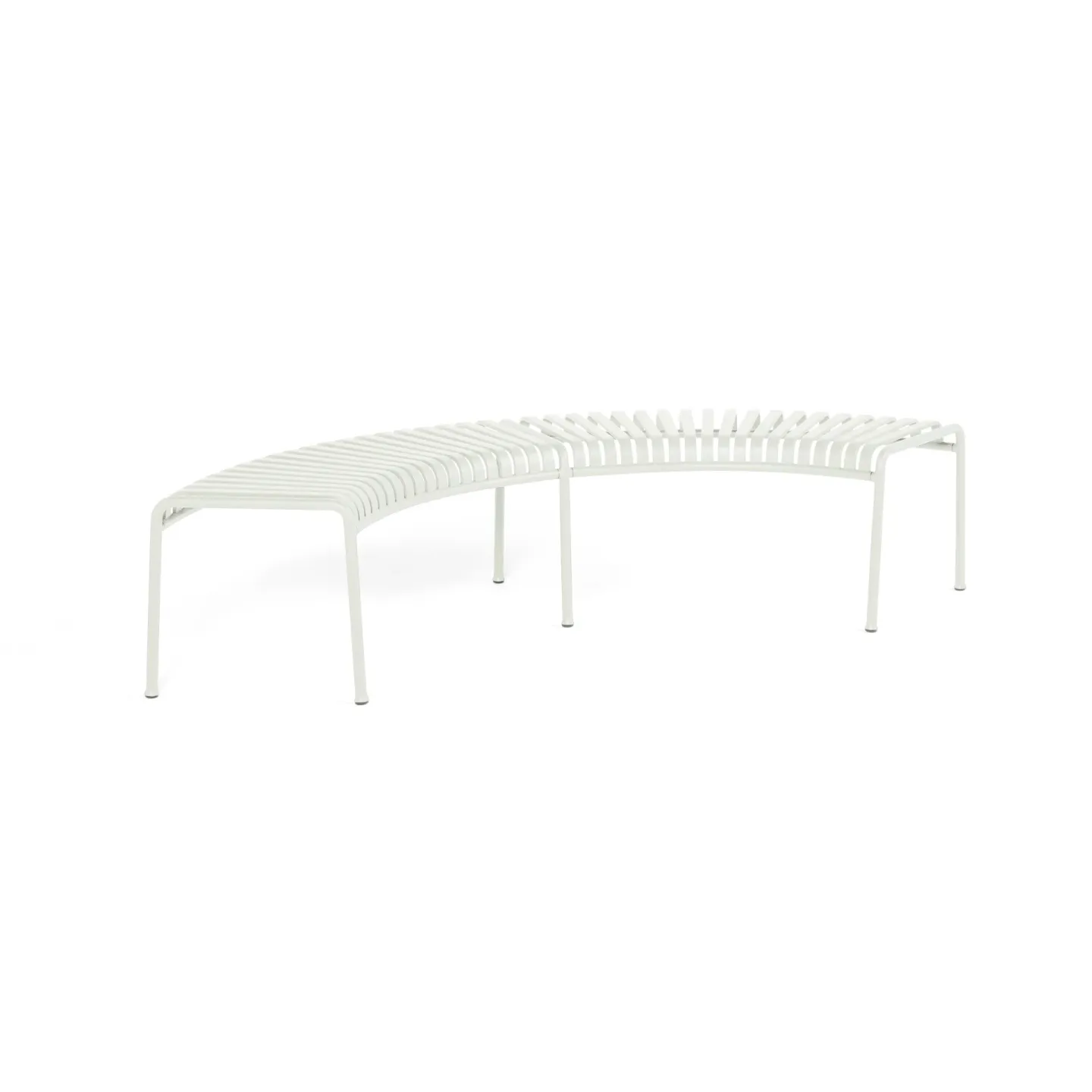 HAY Palissade parkbänk Cream white