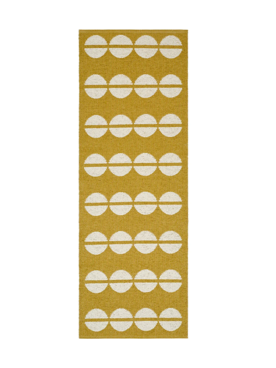 Plastmatter - Horredsmattan Bastian (sennepsgul) (Størrelse: 200 x 300 cm)