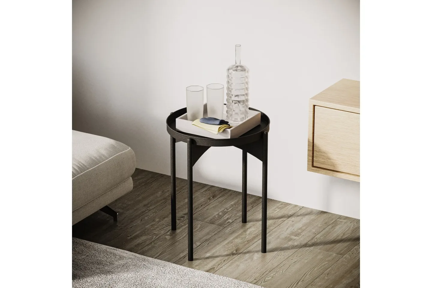 Mamta Soffbord 44 cm - Svart