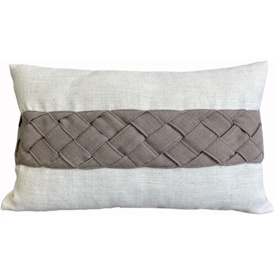 Zierkissen Elea offwhite Polyester B 30 T 50 cm
