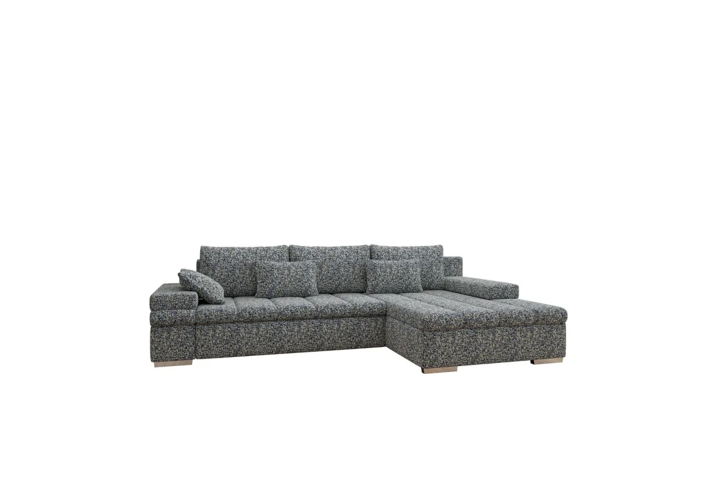 Naoma Bäddsoffa med Divan 4-sits - Marinblå