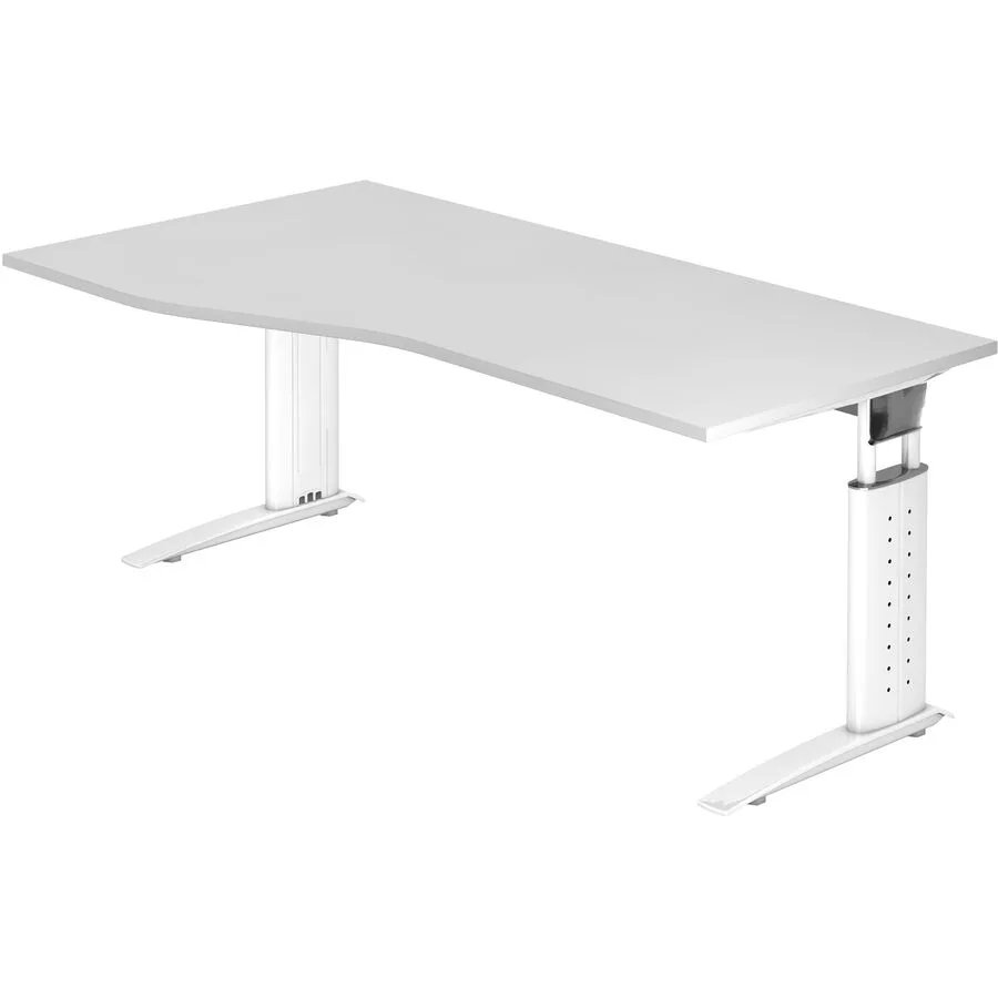 Schreibtisch Office weiss Holzwerkstoff B 180 T 100 cm