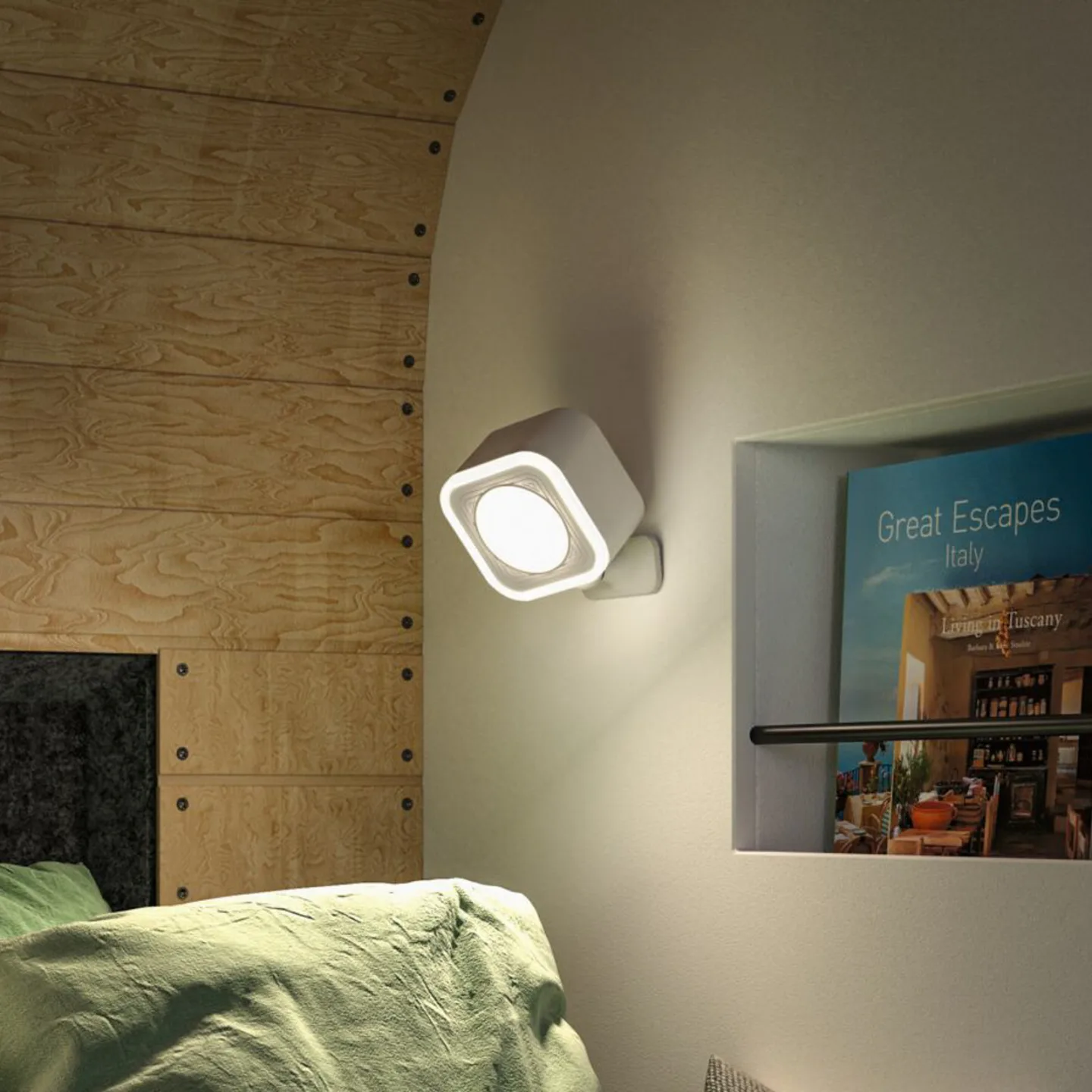 LED-Akku-Tischlampe Varia Portable weiß 37 cm CCT - Paulmann - Schlafzimmer - Modern - Kunststoff - Einflammig