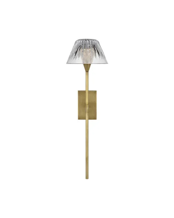 Blaze 19" Tail Sconce Natural Brass