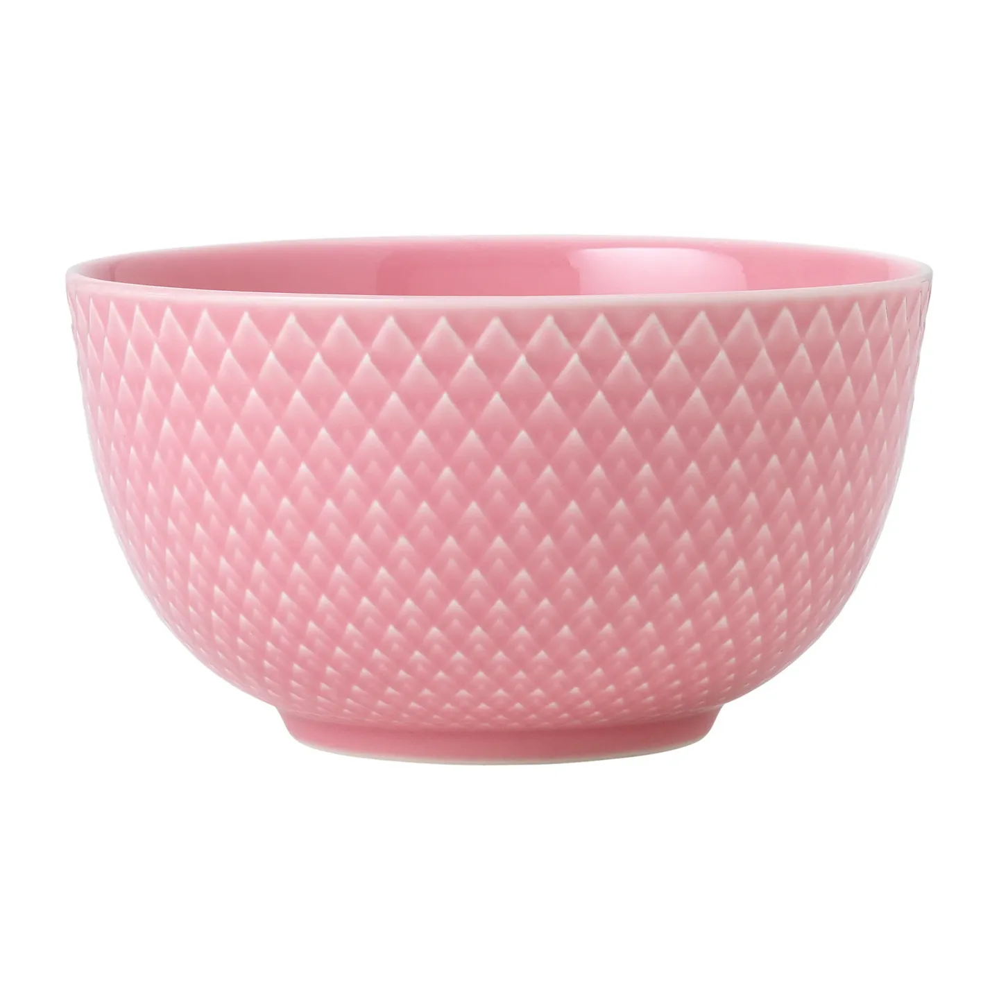 Lyngby Porcelæn Rhombe Schale Ø11cm Rosa