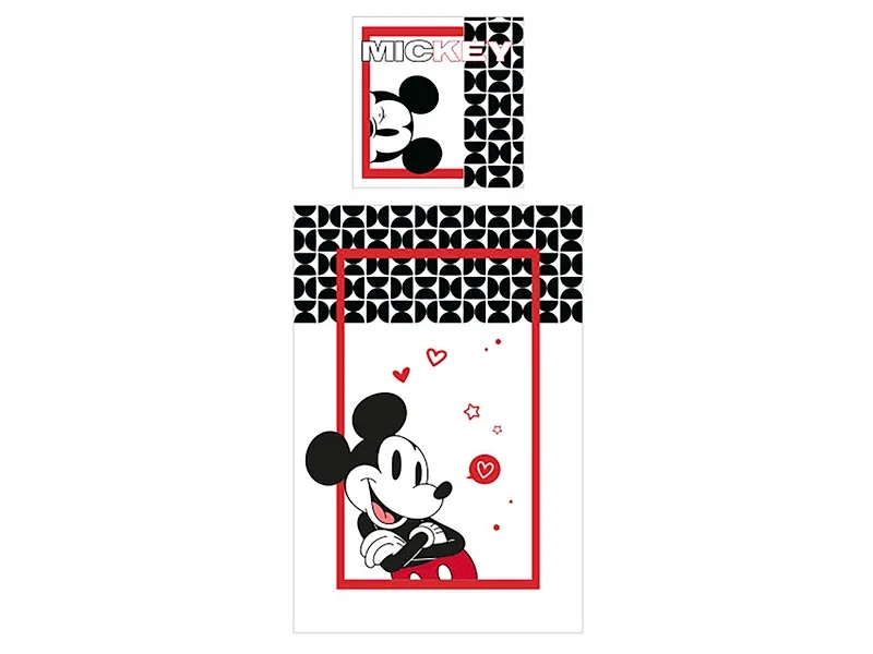 Bettwäsche MICKEY 160x210cm + 1*65x100cm baumwolle