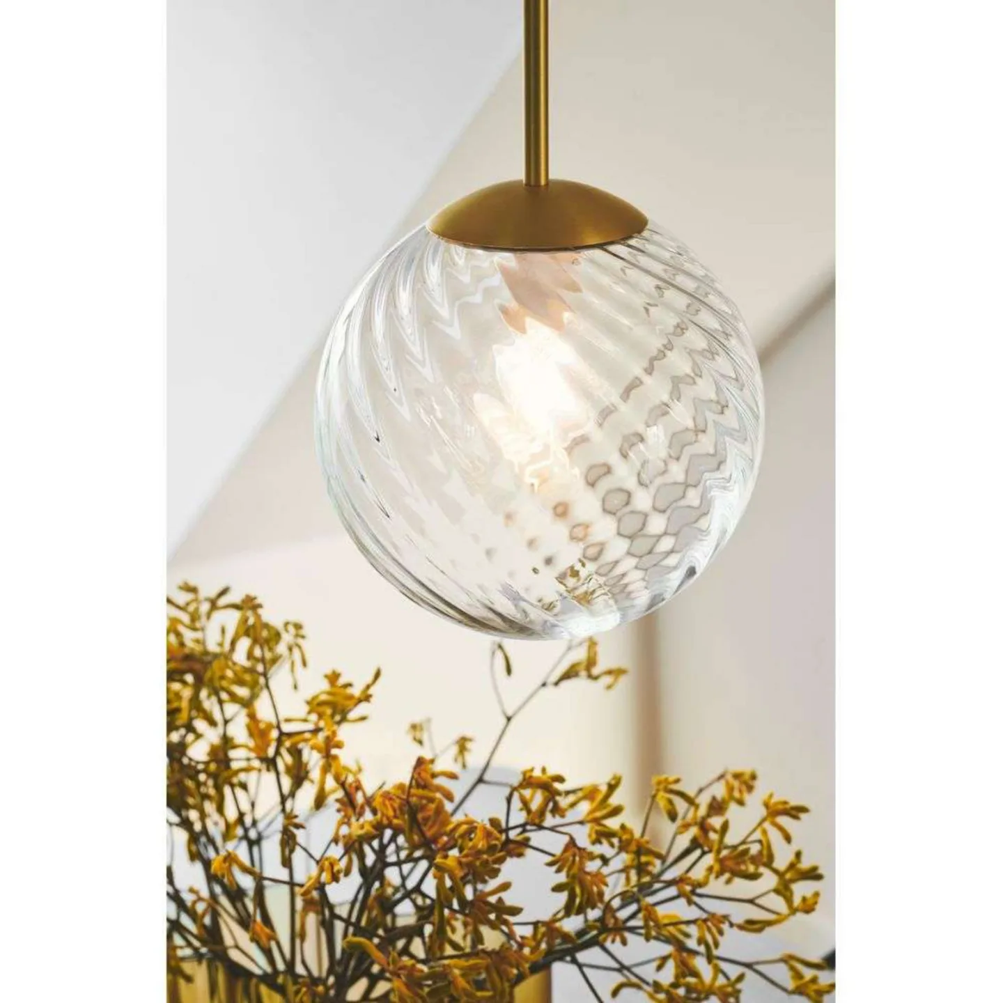 Chisell 25 Pendel Brass - Nordlux - Spisestue - Glass