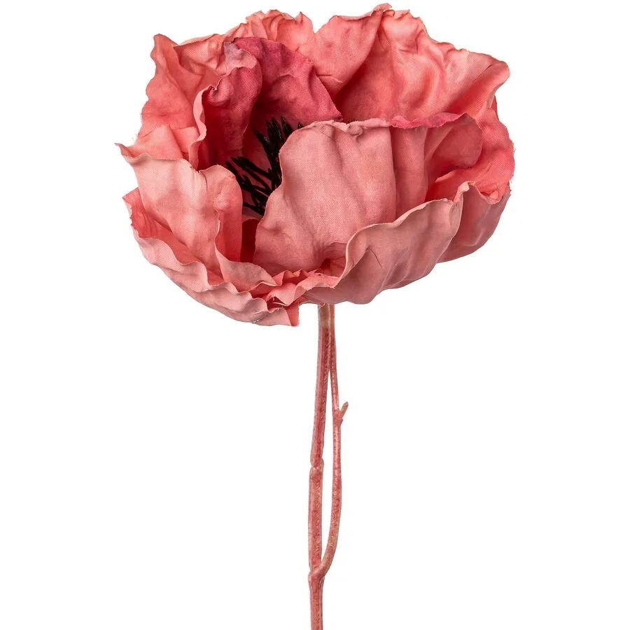 Kunstblume Natural Rosa Kunststoff 51 cm