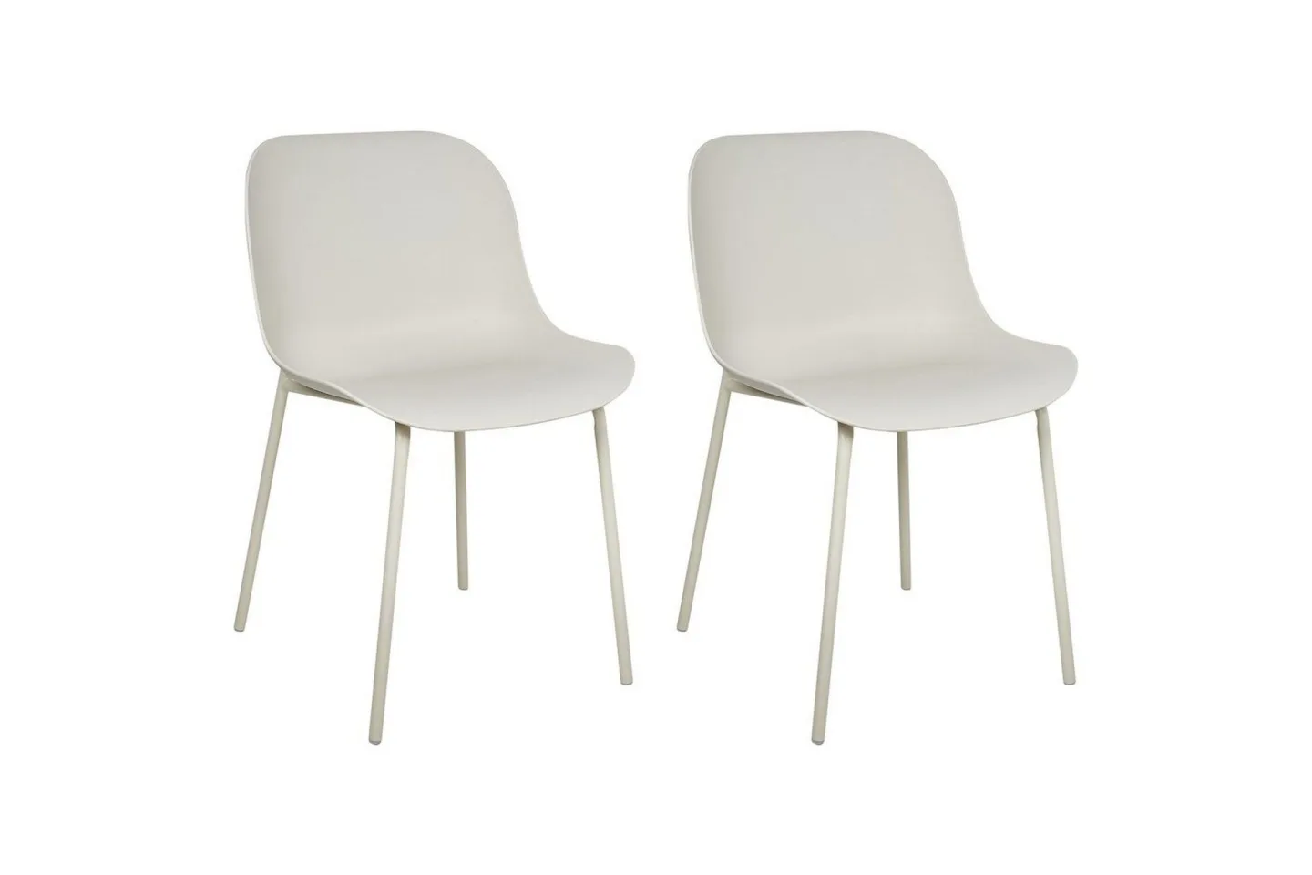 Set med 2 matstolar Beloit -