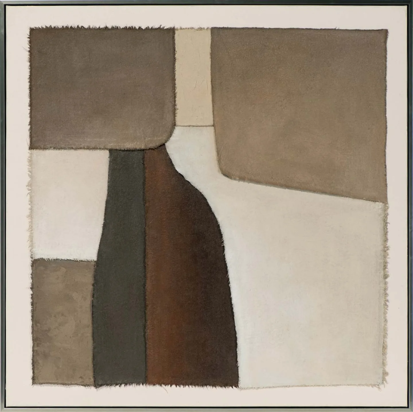 image LAND Bild Brown Geometry 1 | Schubiger Möbel