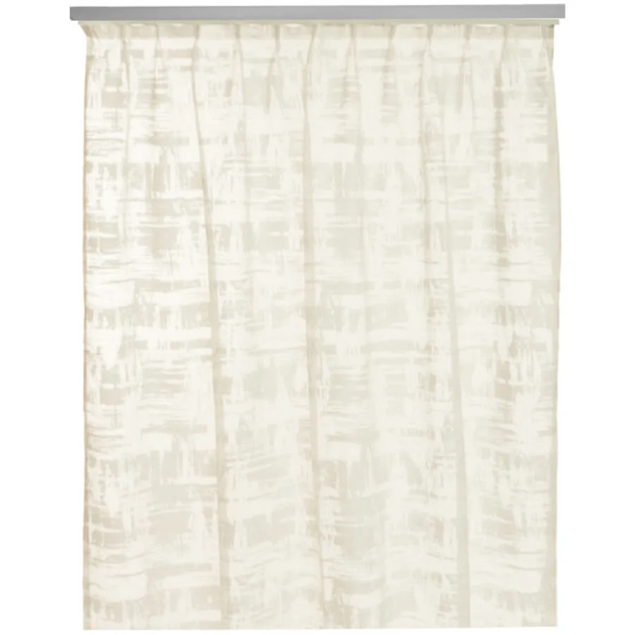 Vorhang Pisa ecru Viskose B 150 cm Transparent