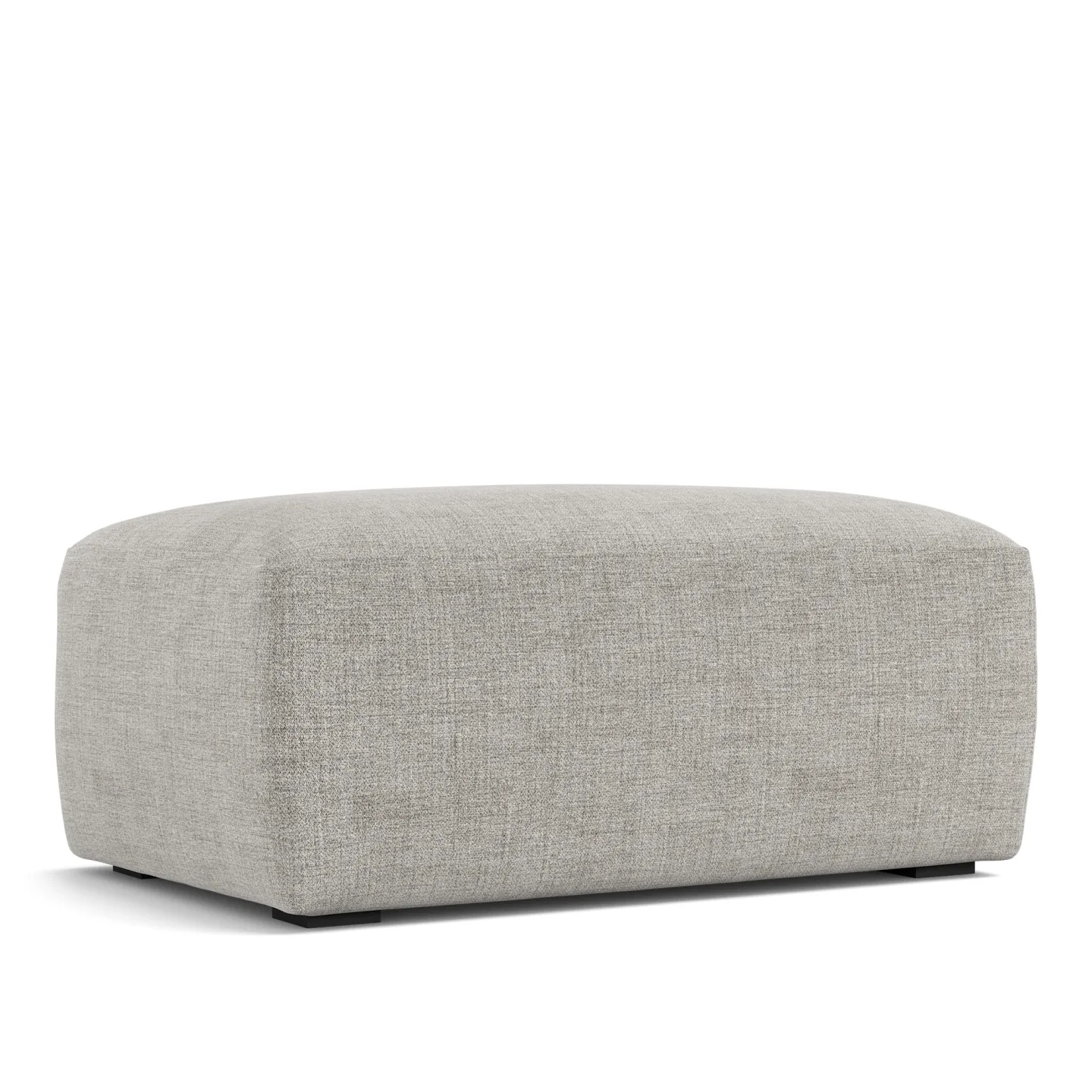 NOGA - Brick Ottoman Sienna 103 - Fotpallar - Grå - Dun/Metall/Trä/Textilmaterial
