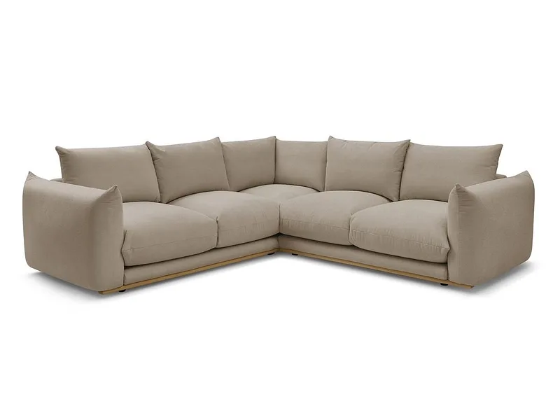Ecksofa BOBOCHIC ERNEST Stoff taupe