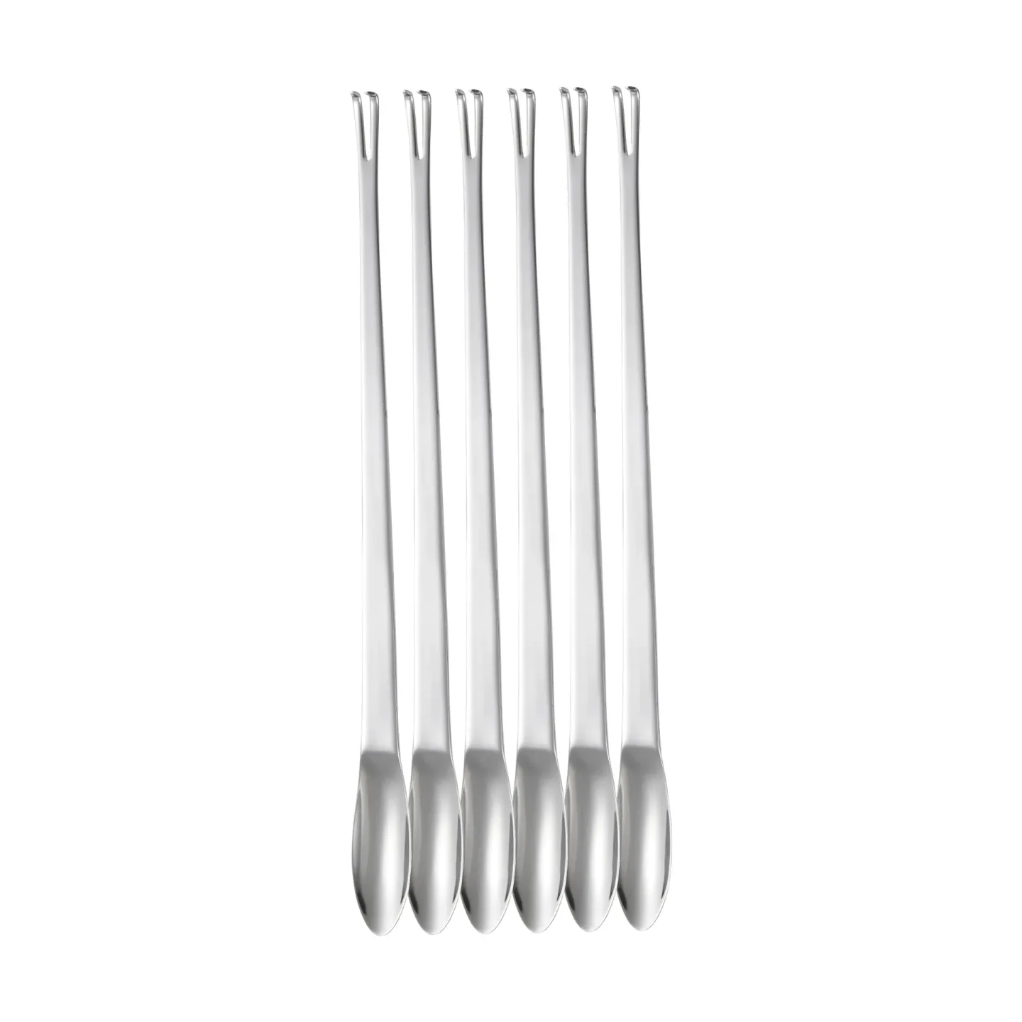 Dorre Classic Meeresfrüchtegabel Edelstahl, 6-teilig, 24,5 cm